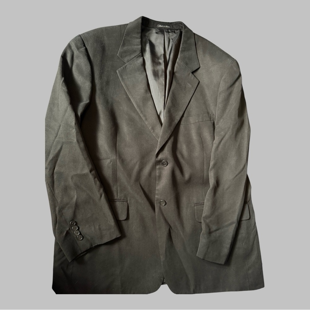 Alfani Black Sport Coat Classic Blazer 44 R